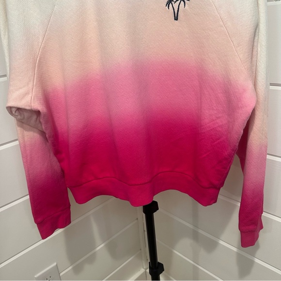 Marine Layer Ombre Pink and Cream Sweatshirt/Longsleeve. Size: Small Ladies - Picture 4 of 11